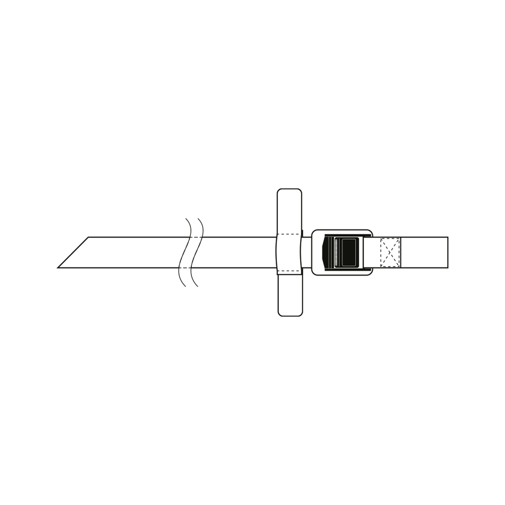 Hailstorm Spare Rear Camlock Strap