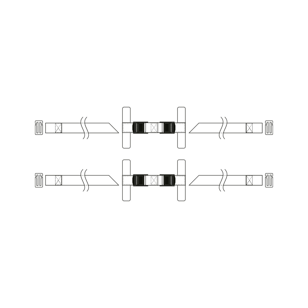Sidekick 10 / 20 Spare Strap Kit